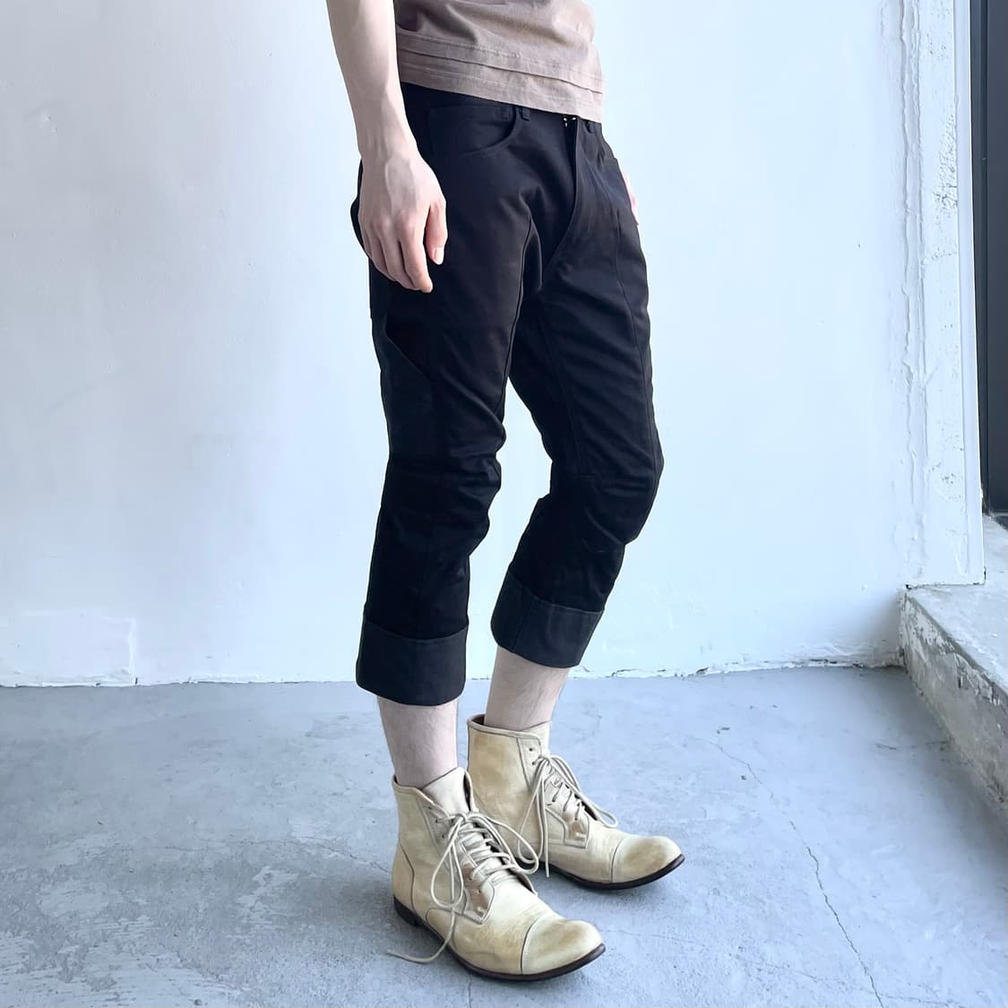 준야와타나베 크롭 팬츠 상품이미지1