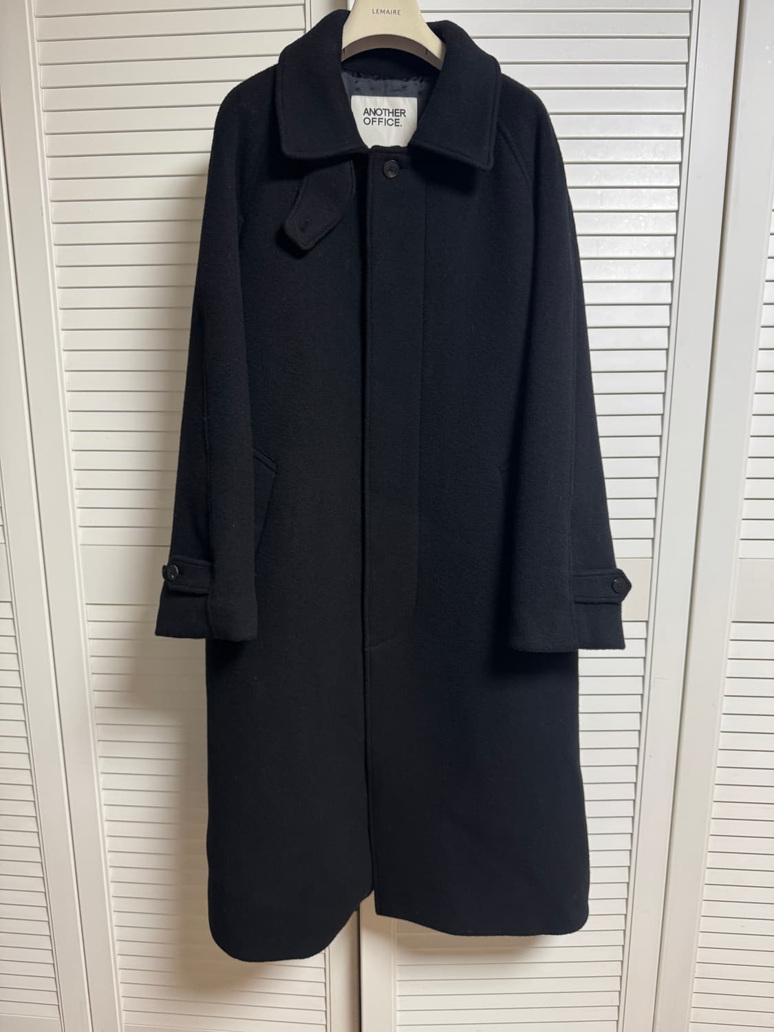 23AW 어나더오피스 레거시 발마칸 블랙 2 상품이미지1