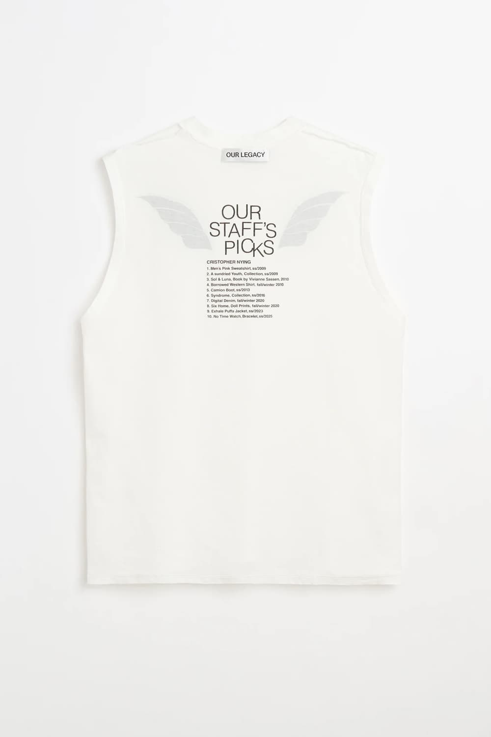 [50,52,54]아워레가시 BREATHE 슬리브리스 탑/화이트 상품이미지7