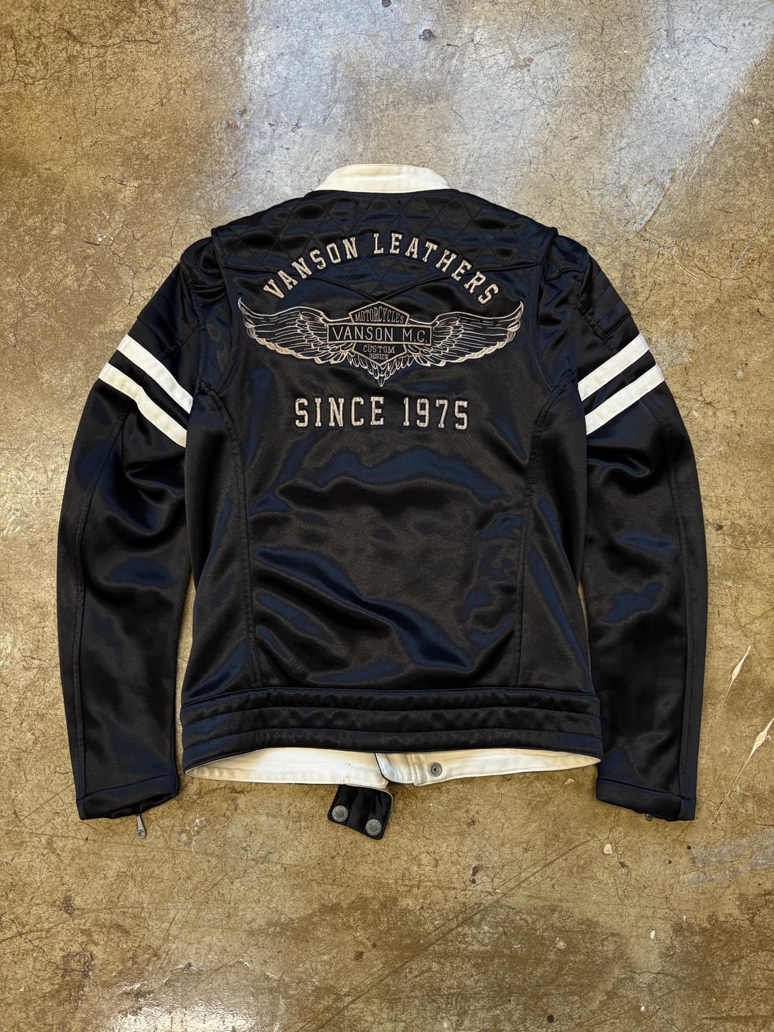 밴슨 vanson 레이싱 재킷 상품이미지5