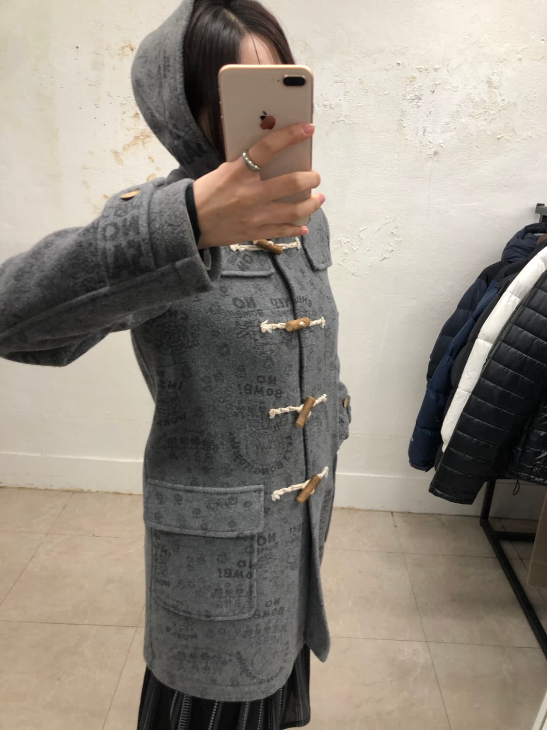 히스테릭글래머 더플코트 상품이미지1