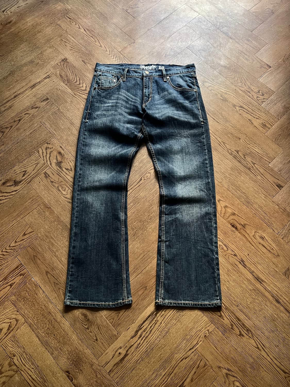 [34]Wrangler USA 랭글러 웨스턴 플레어핏 데님 팬츠 상품이미지2