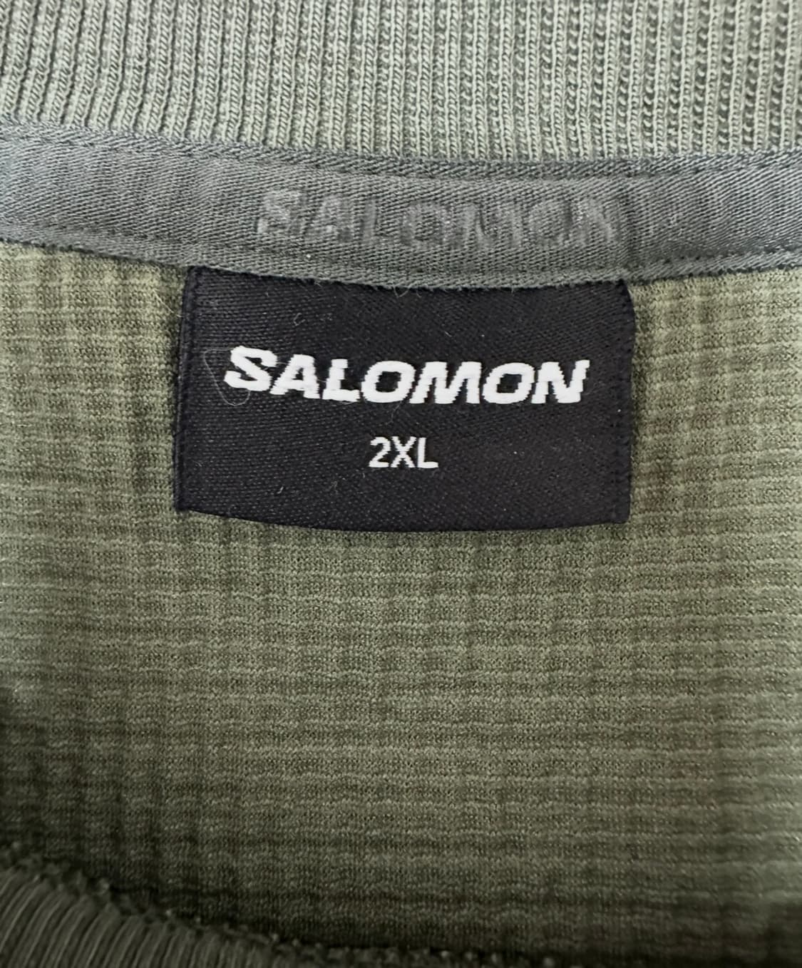 살로몬 카키 플래그 스웨터 맨투맨 상품이미지5