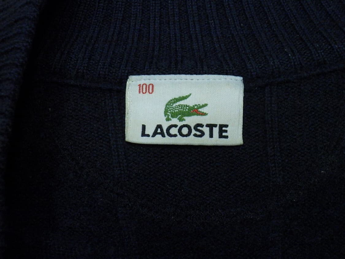 (L/100) LACOSTE 라코스테 남성 터틀넥 울 니트 상품이미지7