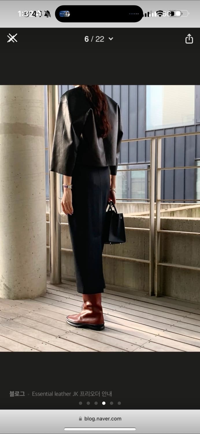 The row town tall boots 더로우 타운 부츠 브라운 상품이미지4