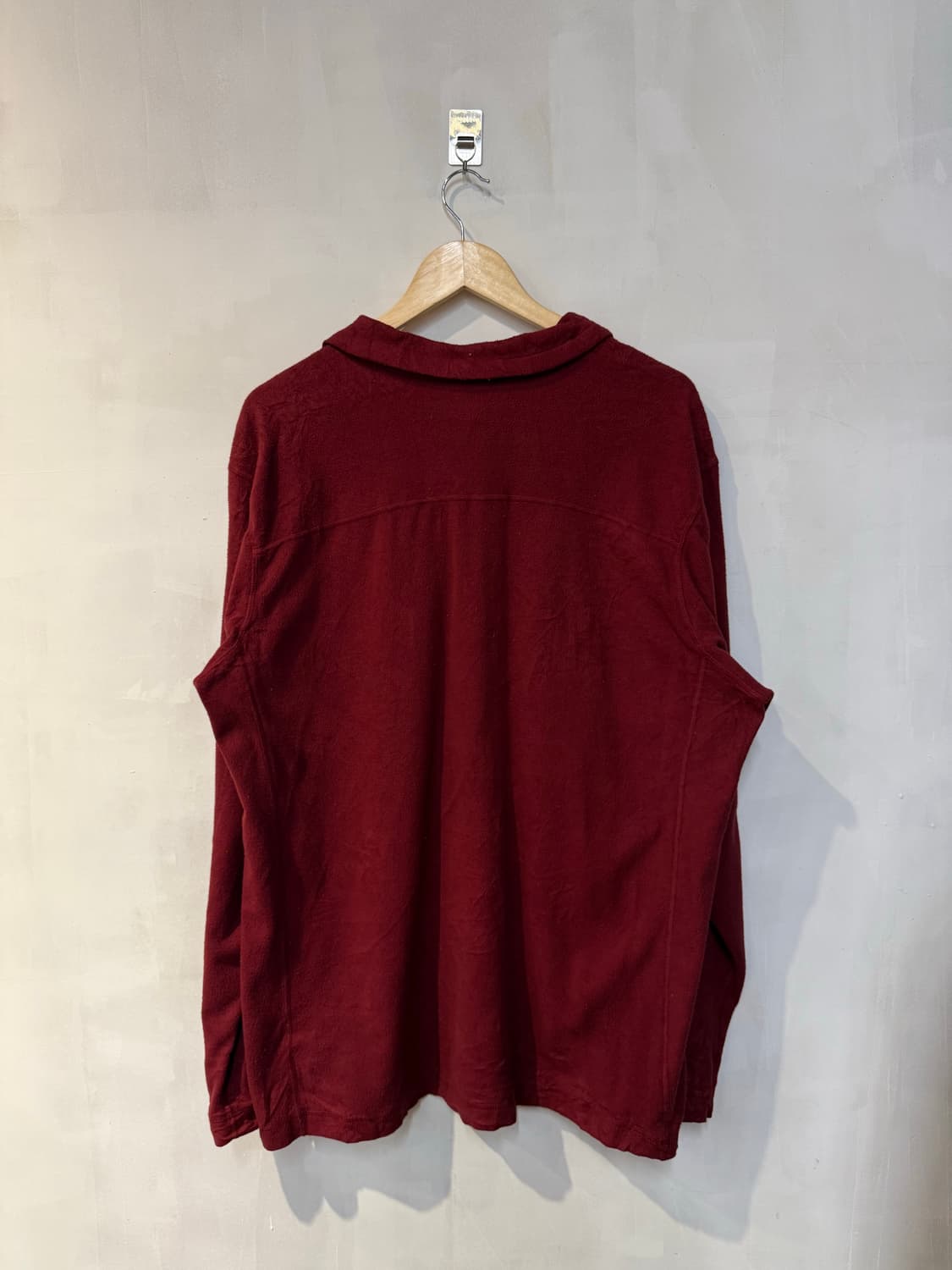 파타고니아 버건디 플리스 하프집업 상품이미지4