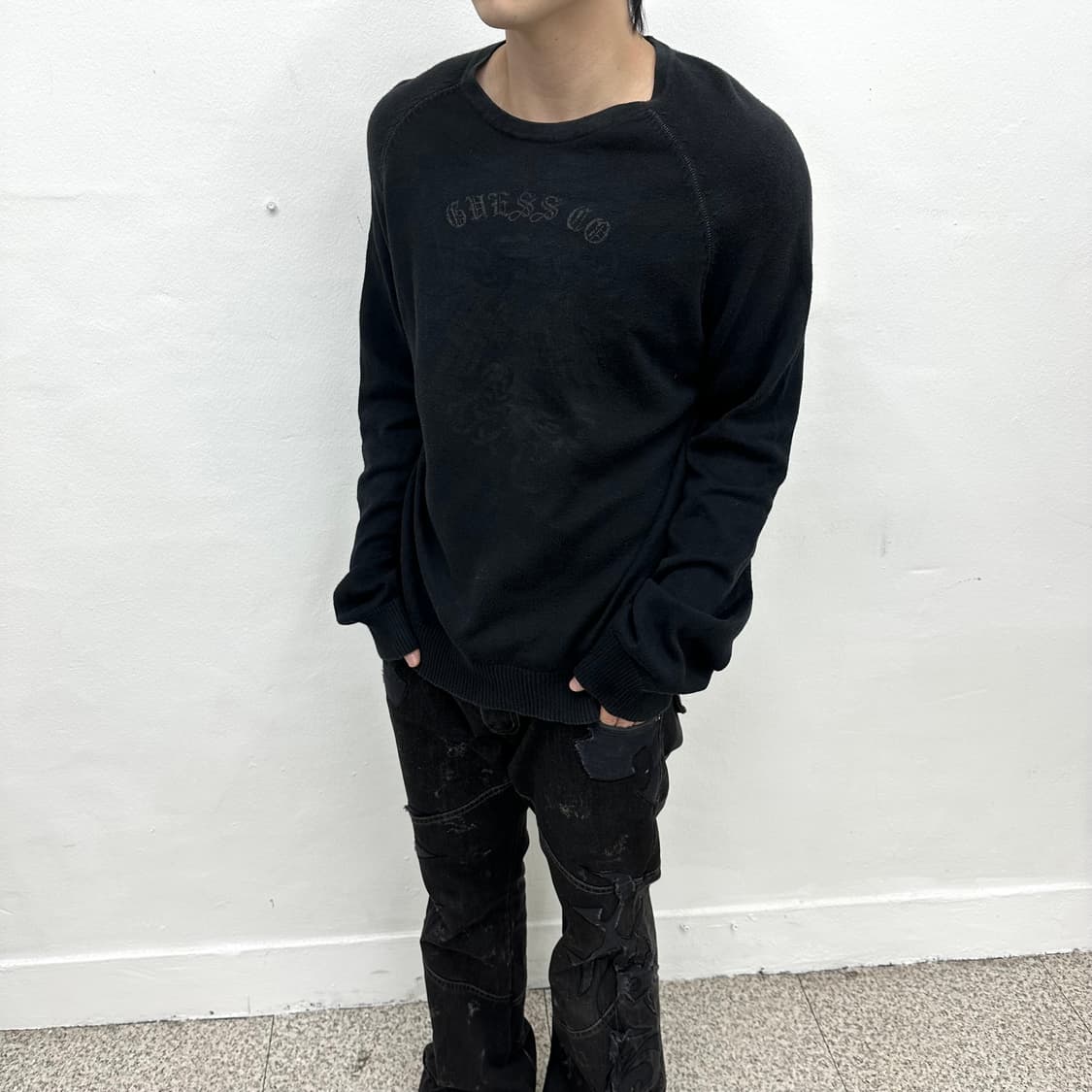 Guess thin knit long sleeve  상품이미지1