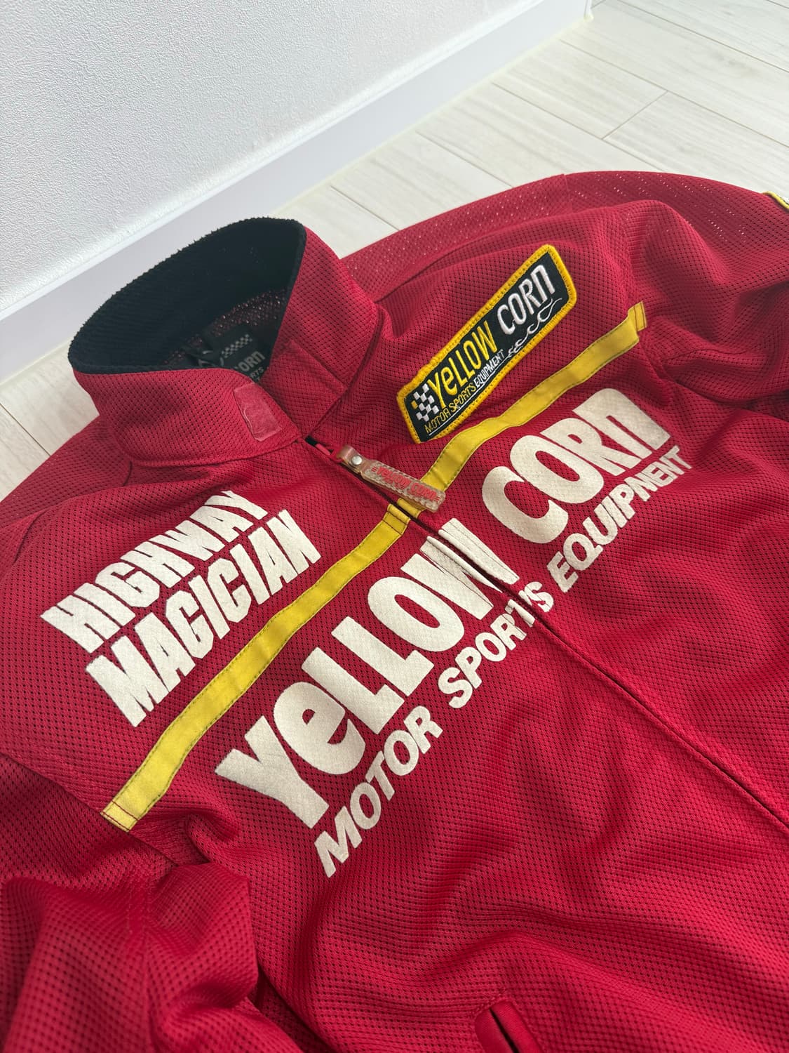 옐로우콘 모터사이클 매쉬자켓 상품이미지2