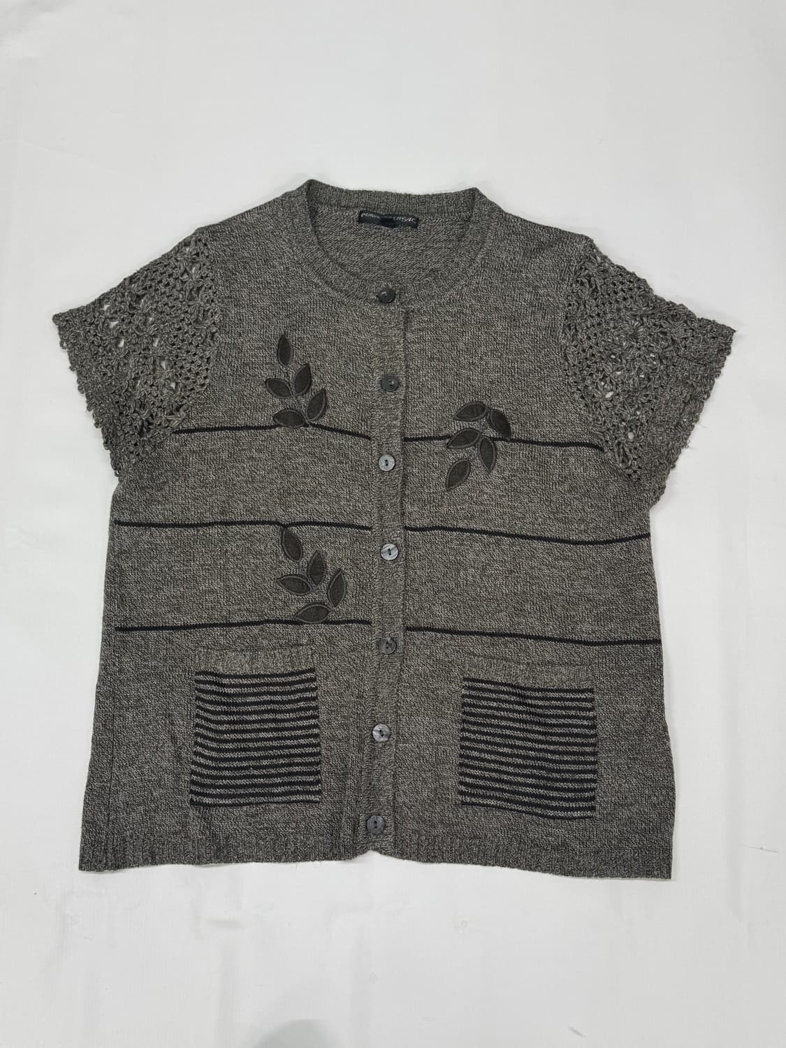 🪴하구미의 그런지 코디세트🪴플라워 레이어드 니트 히피 에스닉 가을 상품이미지7