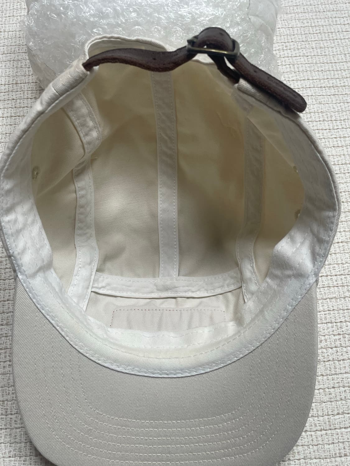 슈프림 워시드 치노 트윌 캠프캡  화이트 상품이미지5