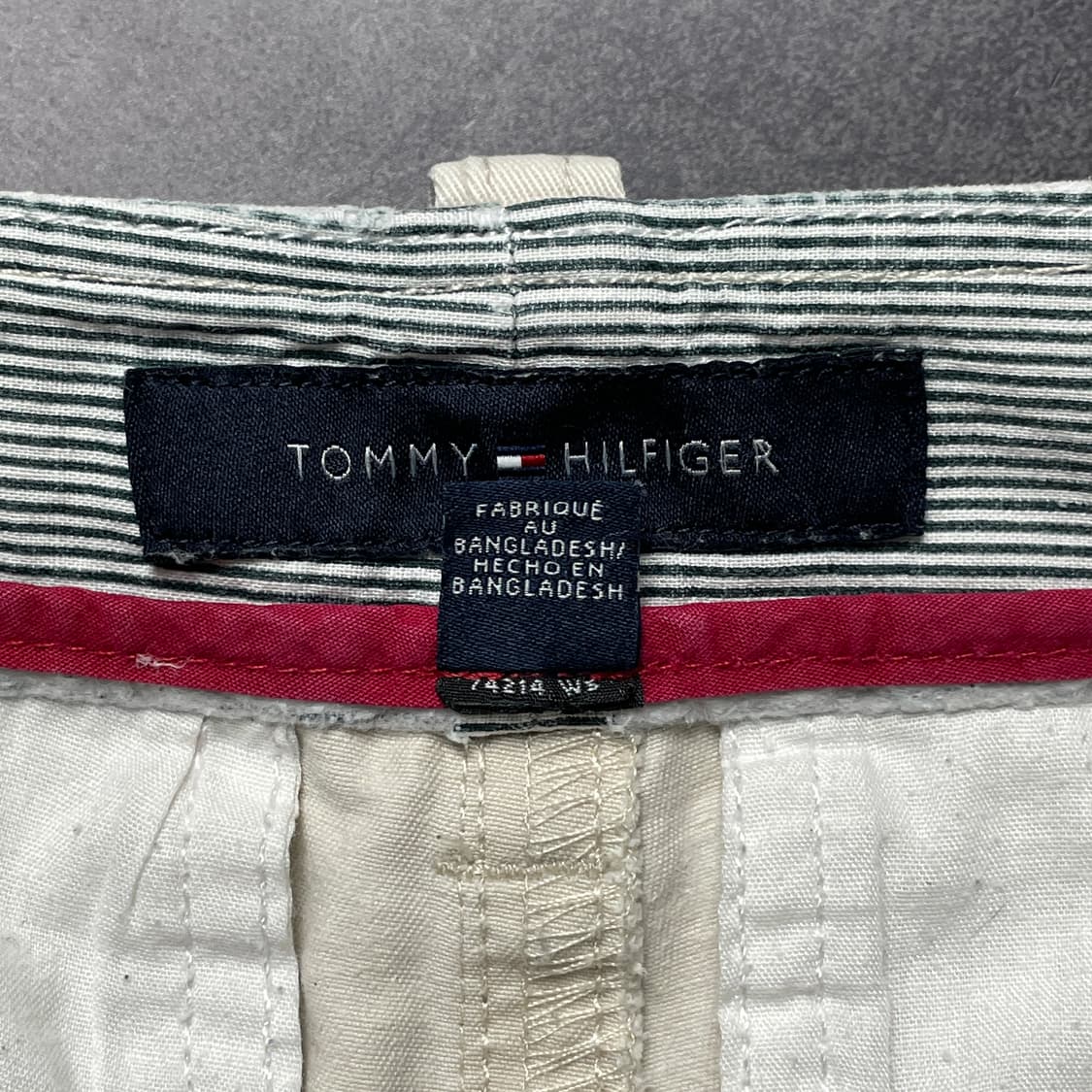 TOMMY HILFIGER 토미힐피거 아이보리 카고 하프팬츠 A01083 상품이미지9