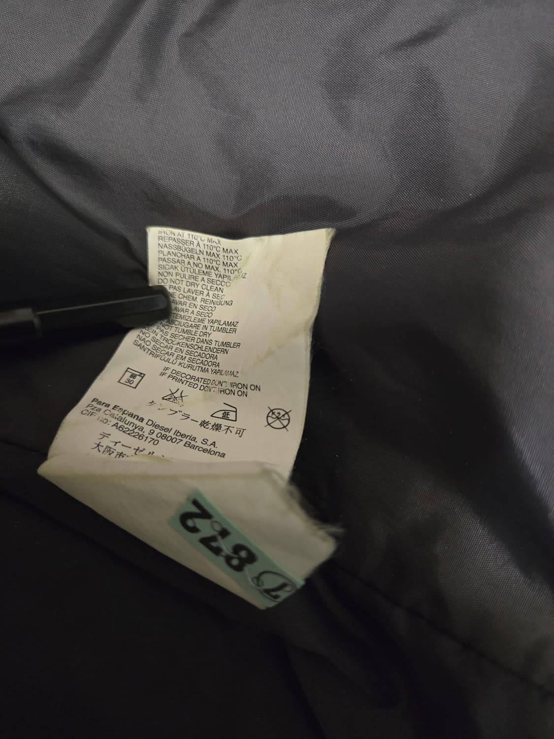  [L] 00s 디젤(Diesel) 나일론  자켓 상품이미지9