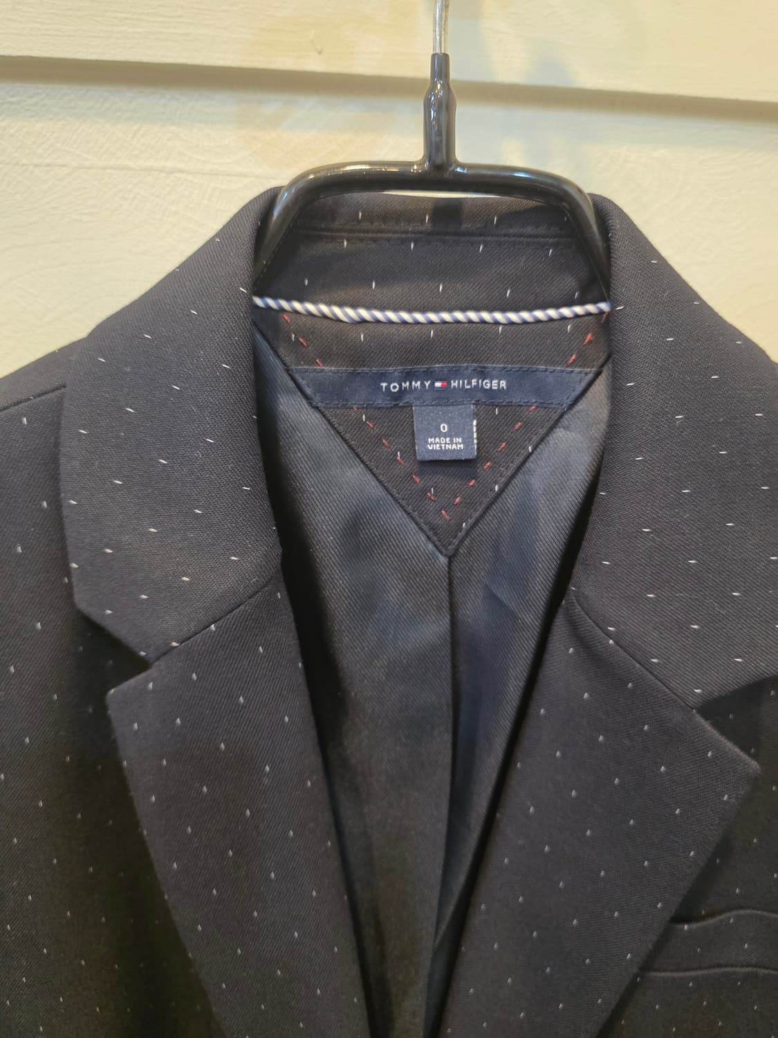 타미힐피거 네이비 도트 여성 자켓 0 상품이미지1