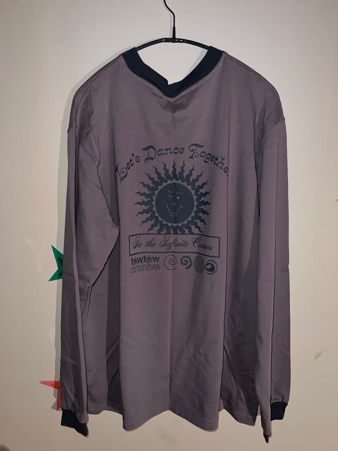 [토우토우아카이브] 인피니트썬 롱슬리브 티셔츠 페이디드 퍼플 상품이미지2