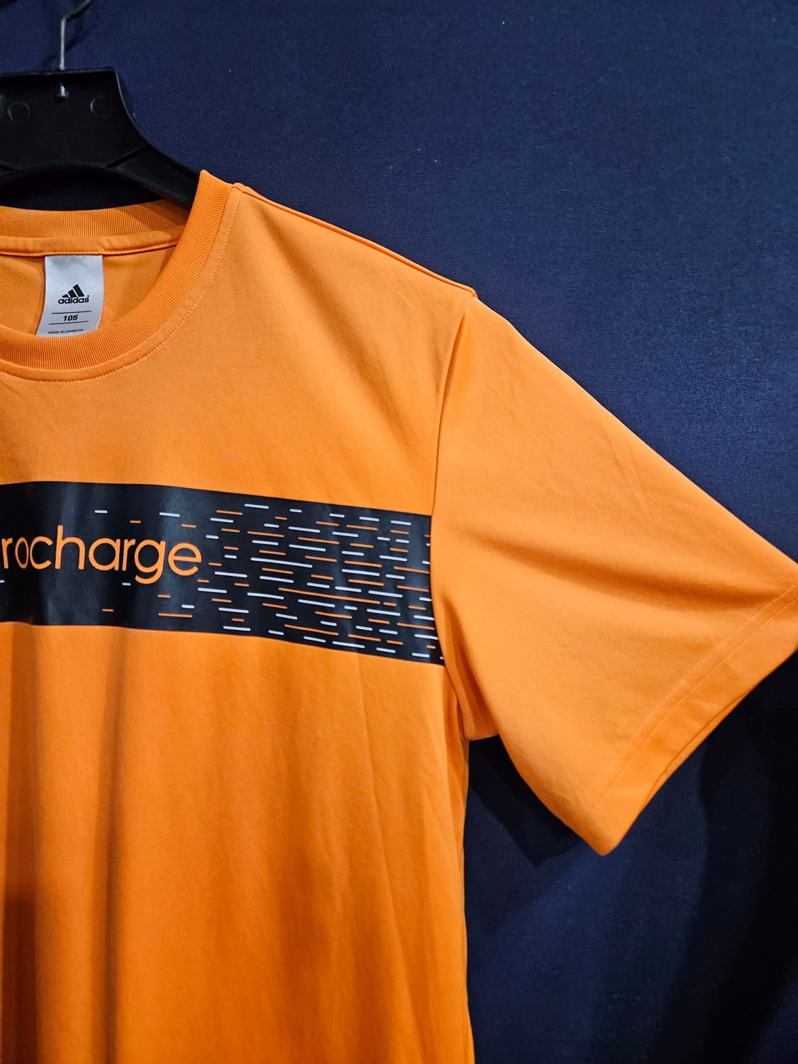 아디다스 nitrocharge 오렌지 남성 슬림핏 100~105 반팔티  상품이미지4