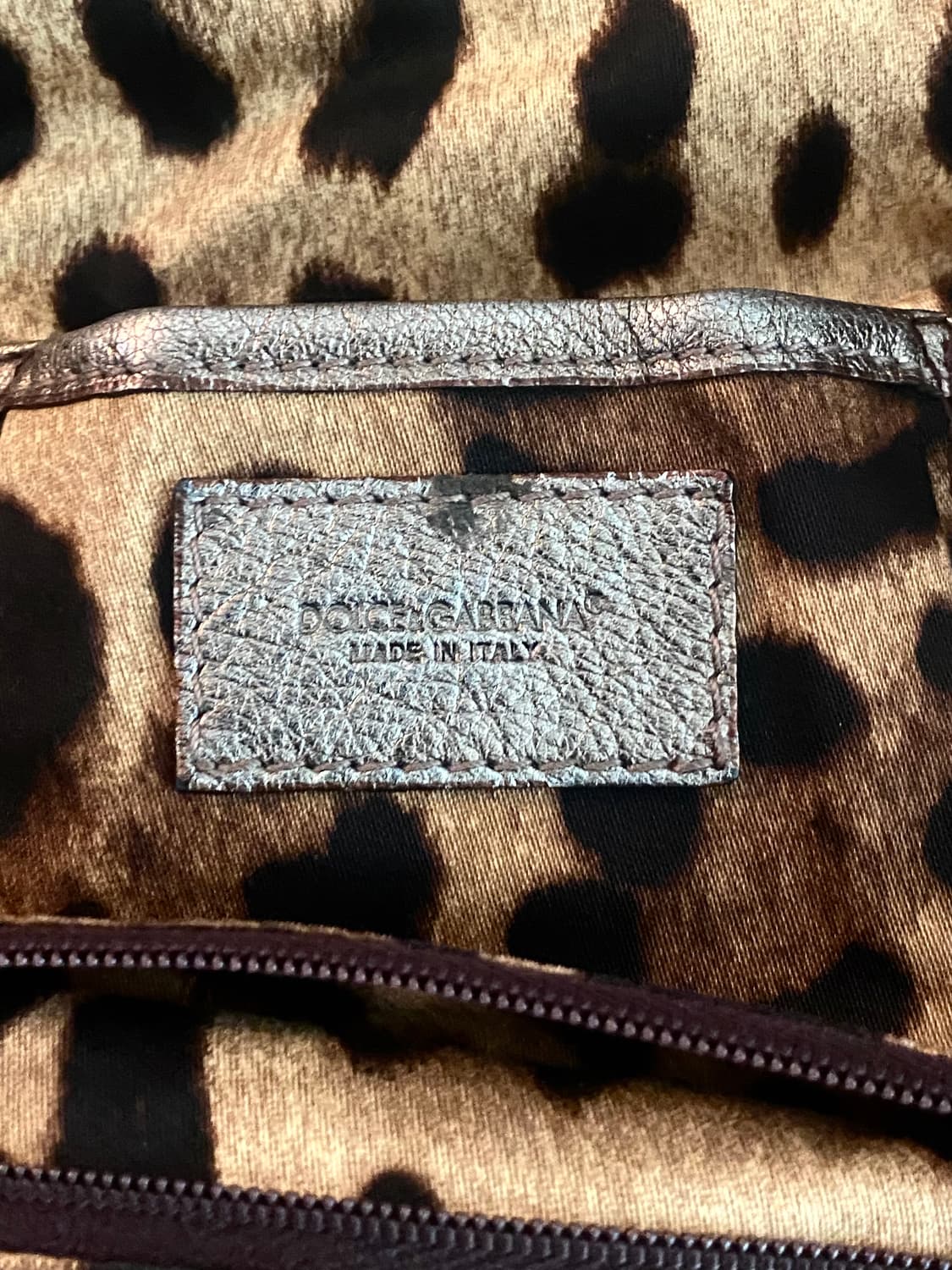 Dolce&Gabbana 메탈릭 가방 상품이미지7