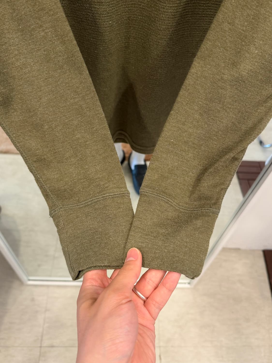 Polo ralph lauren 폴로 랄프로렌 써멀 와플 롱슬리브 상품이미지3