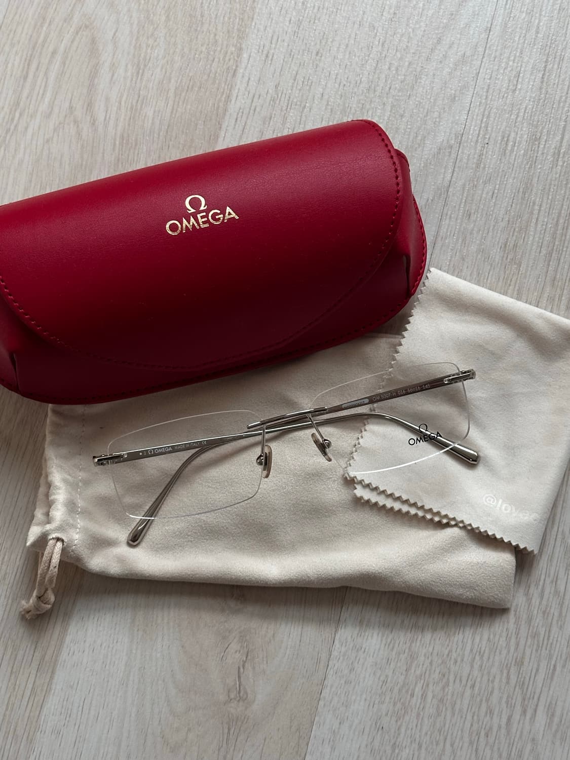 오메가 무테안경 상품이미지4