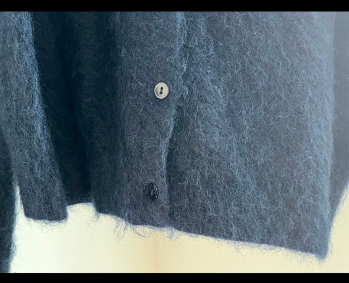 Roku6 mohait cadigan 로쿠 모헤어가디건 새상품 상품이미지5