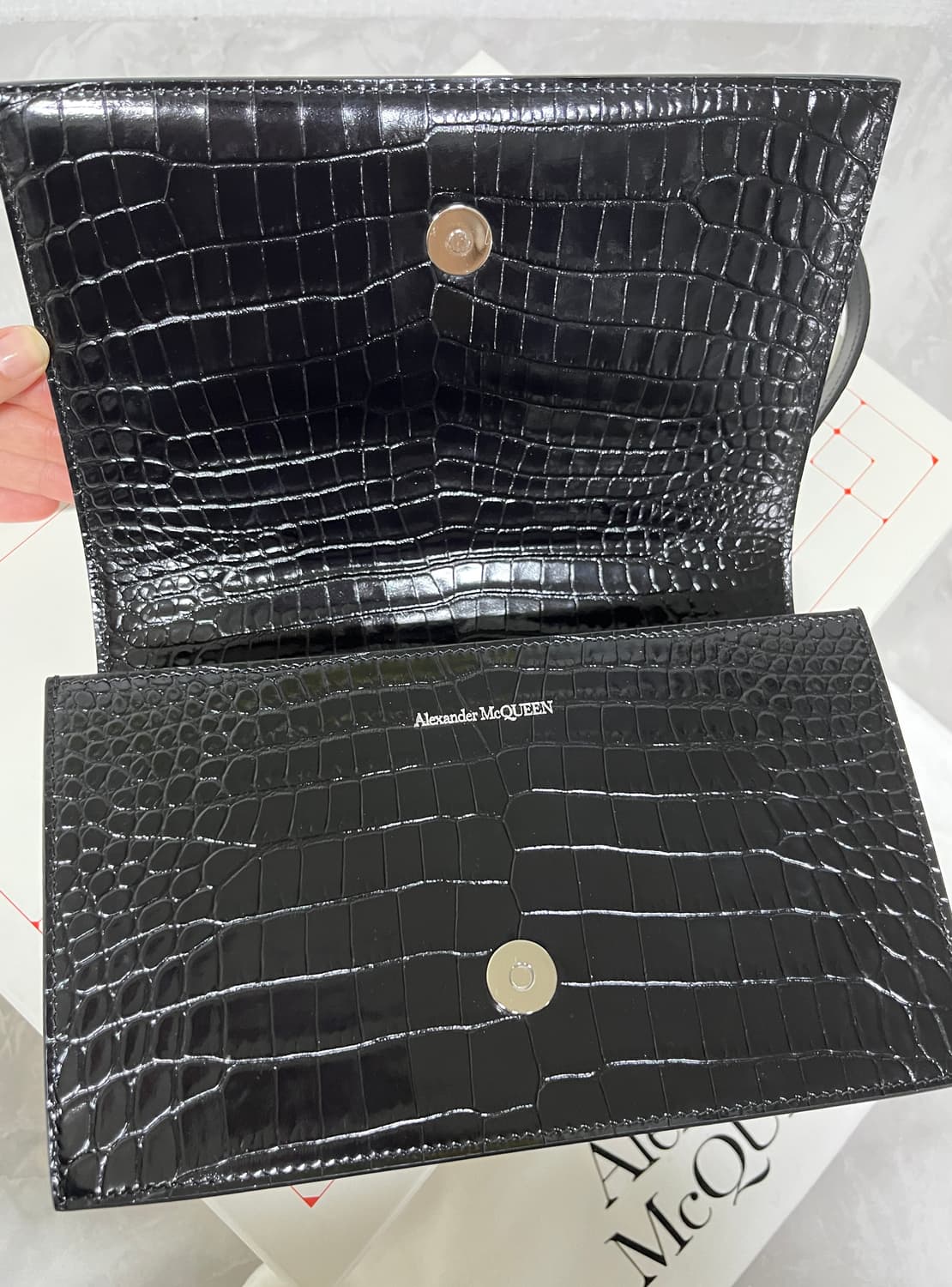 알렉산더맥퀸 쥬얼사첼백 미디움새상품급 상품이미지5