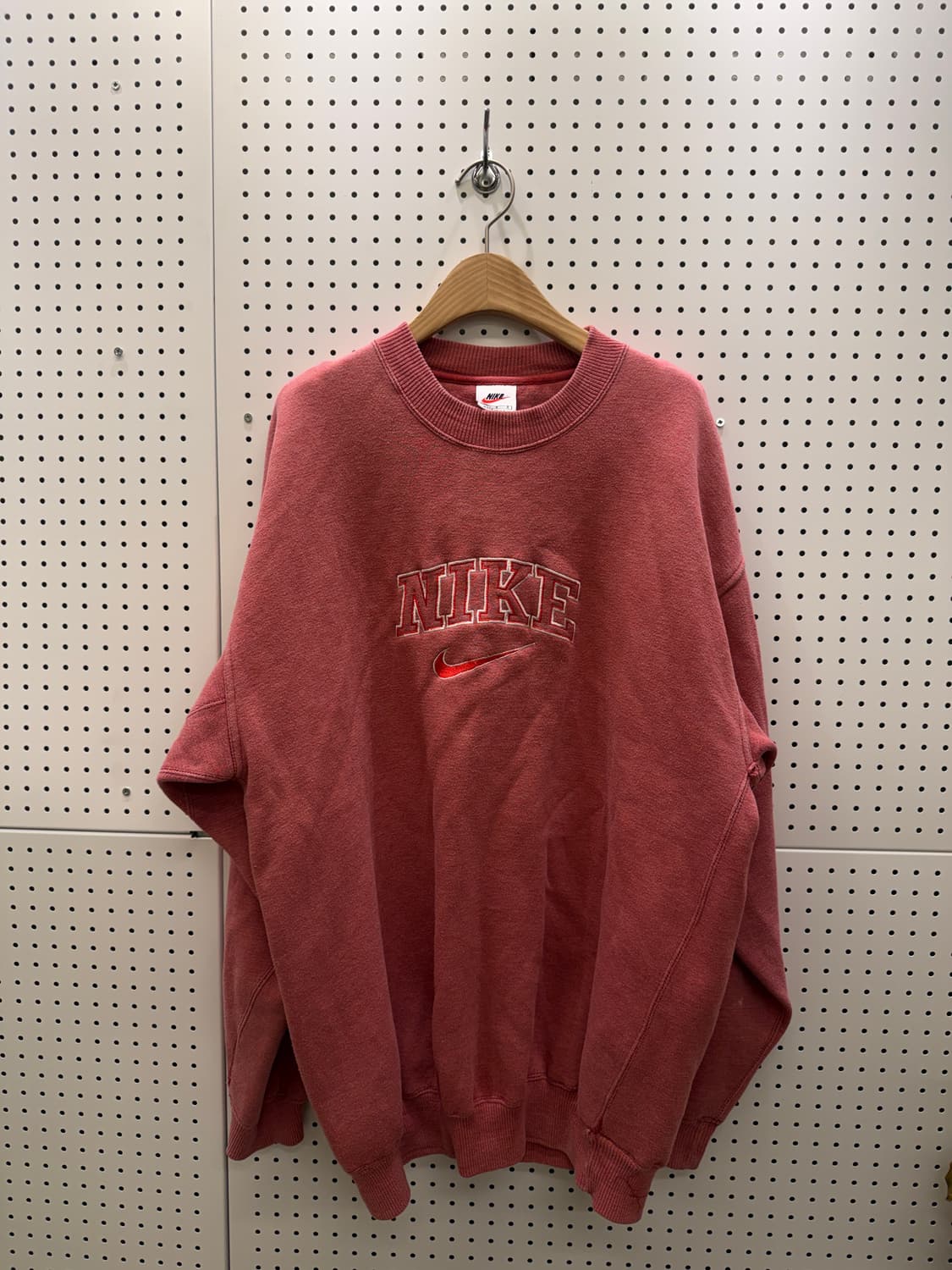 90s 나이키 빅로고 올드스쿨 박시핏 스웻 셔츠  U29 상품이미지2