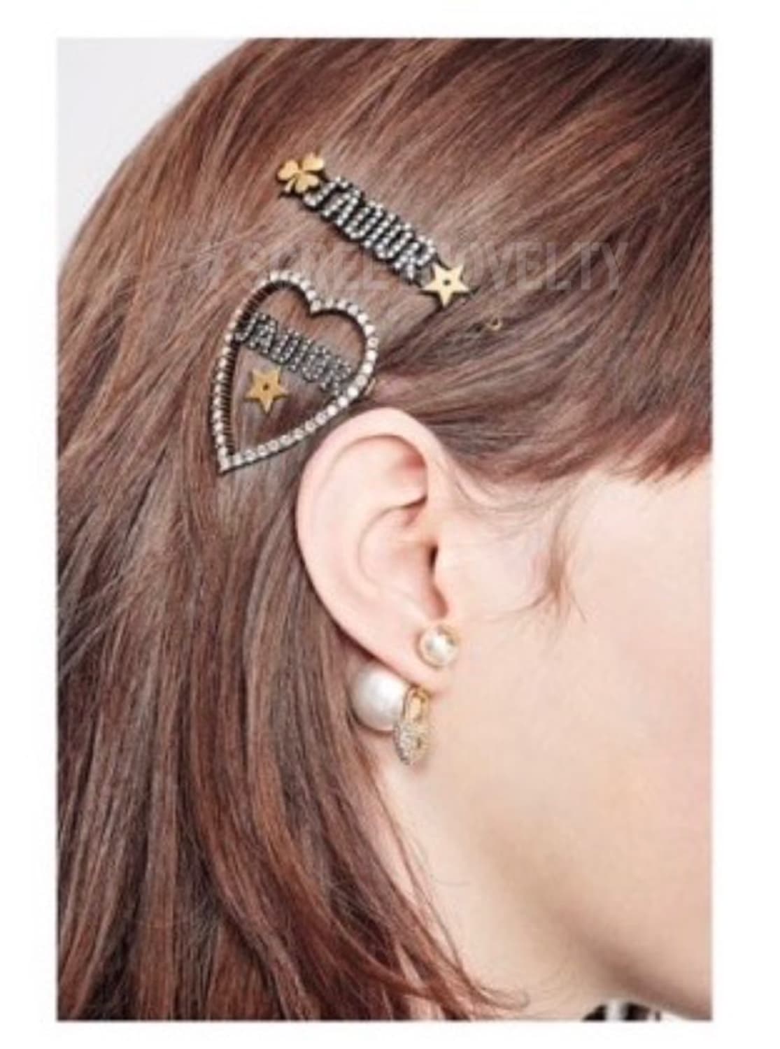 쟈디올 클로버 헤어핀 상품이미지7