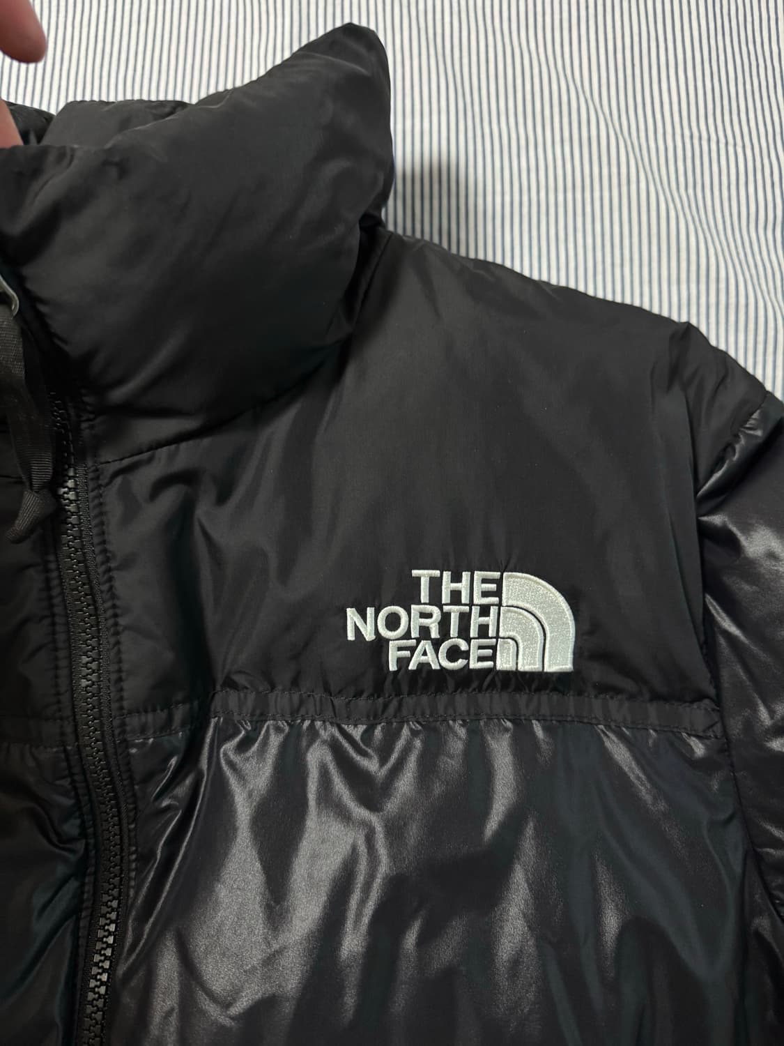 (W) 노스페이스 눕시 하이브리드 다운 볼 자켓 블랙 상품이미지4