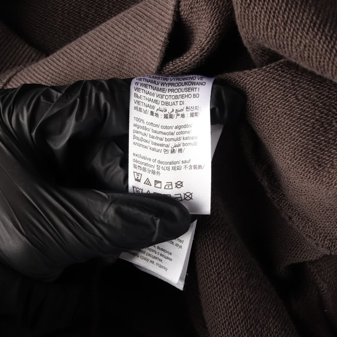 캘빈클라인 진 엠보 빅로고 스웨트셔츠 브라운 L 상품이미지6