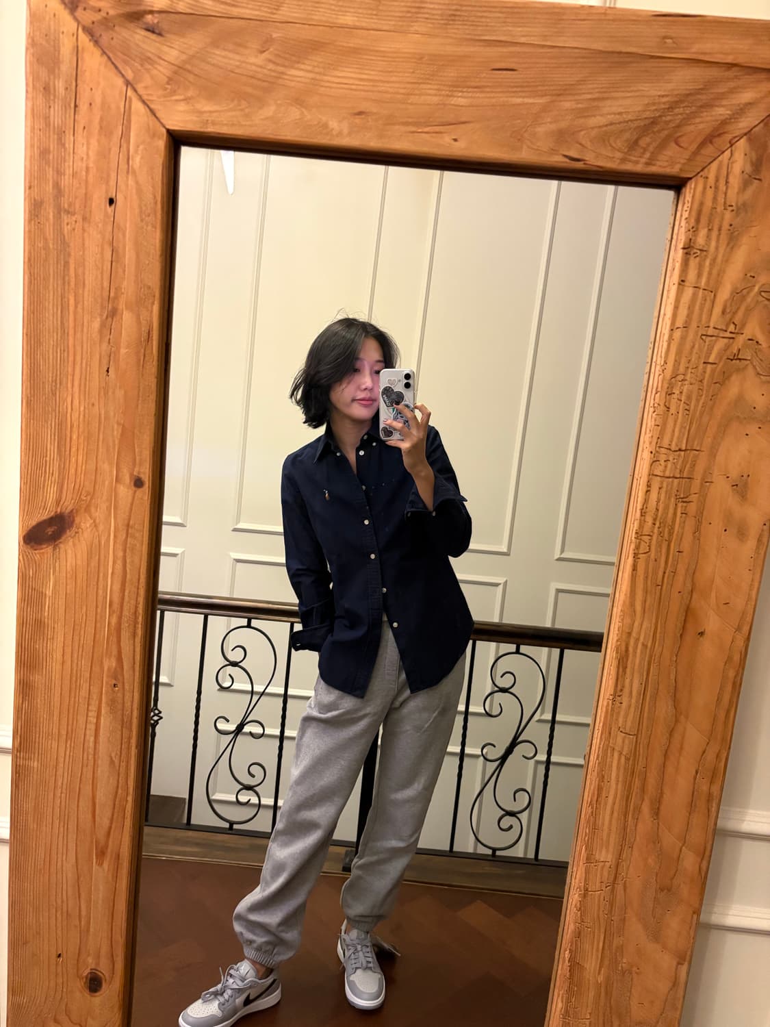 폴로 네이비 셔츠 상품이미지2