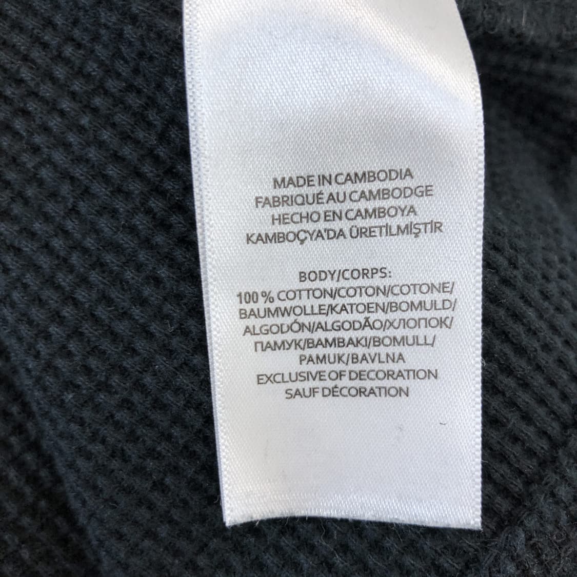 폴로 랄프로렌 와플슬리브 L 상품이미지6