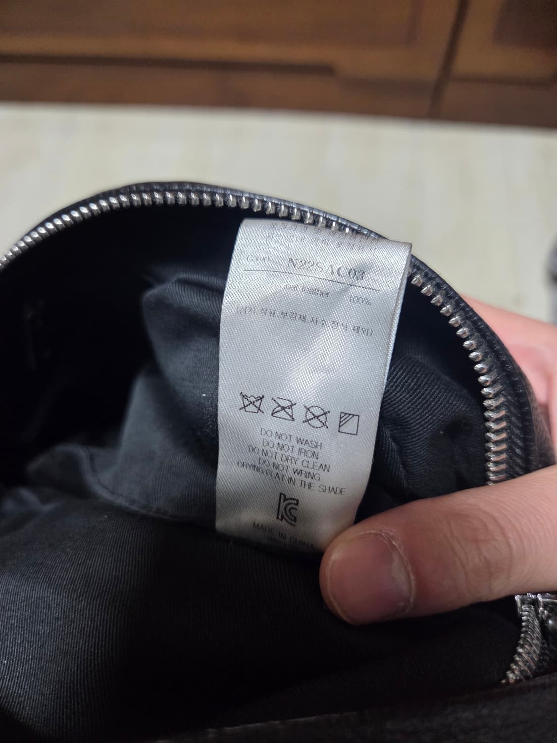 노이어 레더 럼백 블랙(양가죽) 상품이미지6