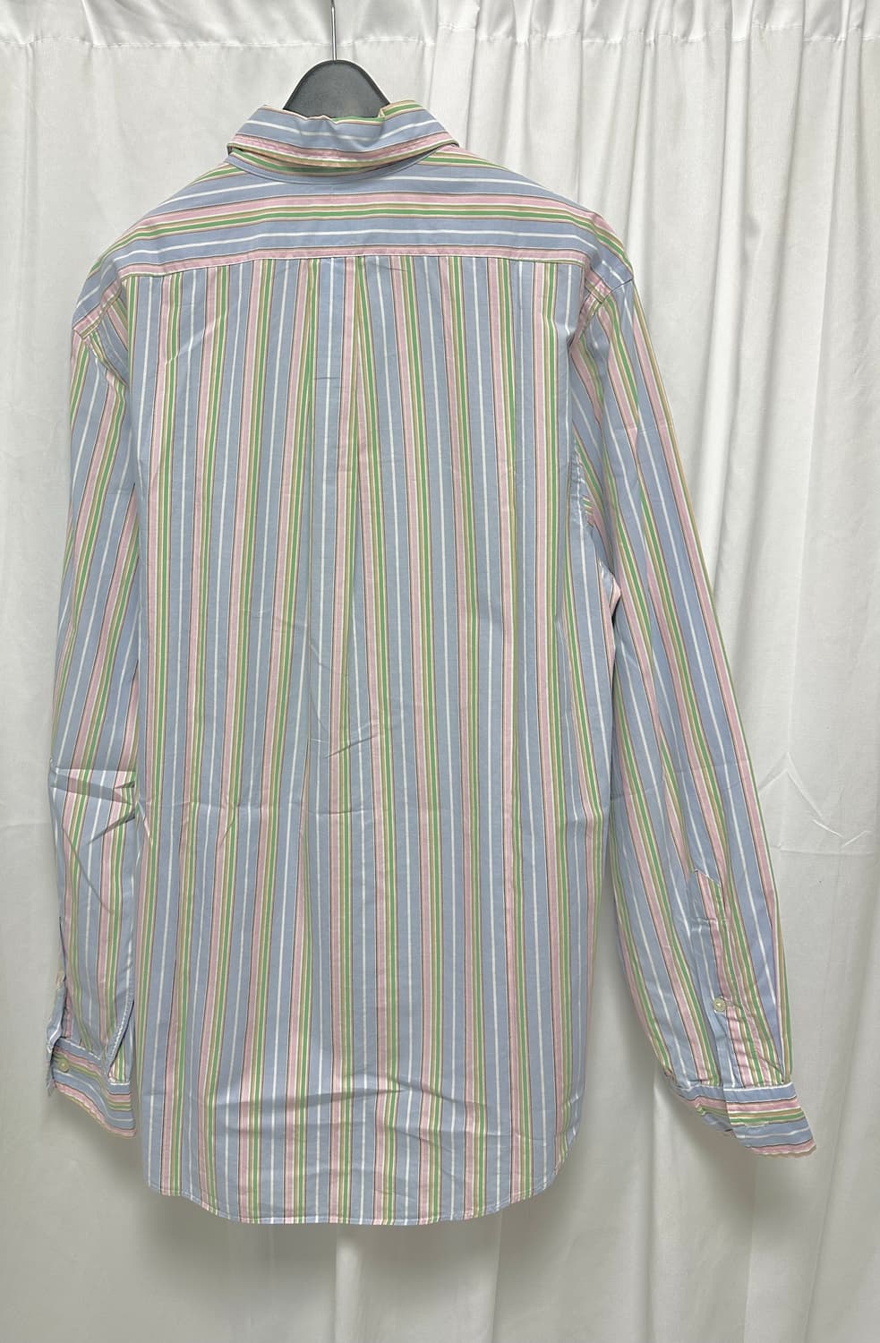 no.163 폴로 랄프로렌 멀티스트라이프 셔츠 L 상품이미지5