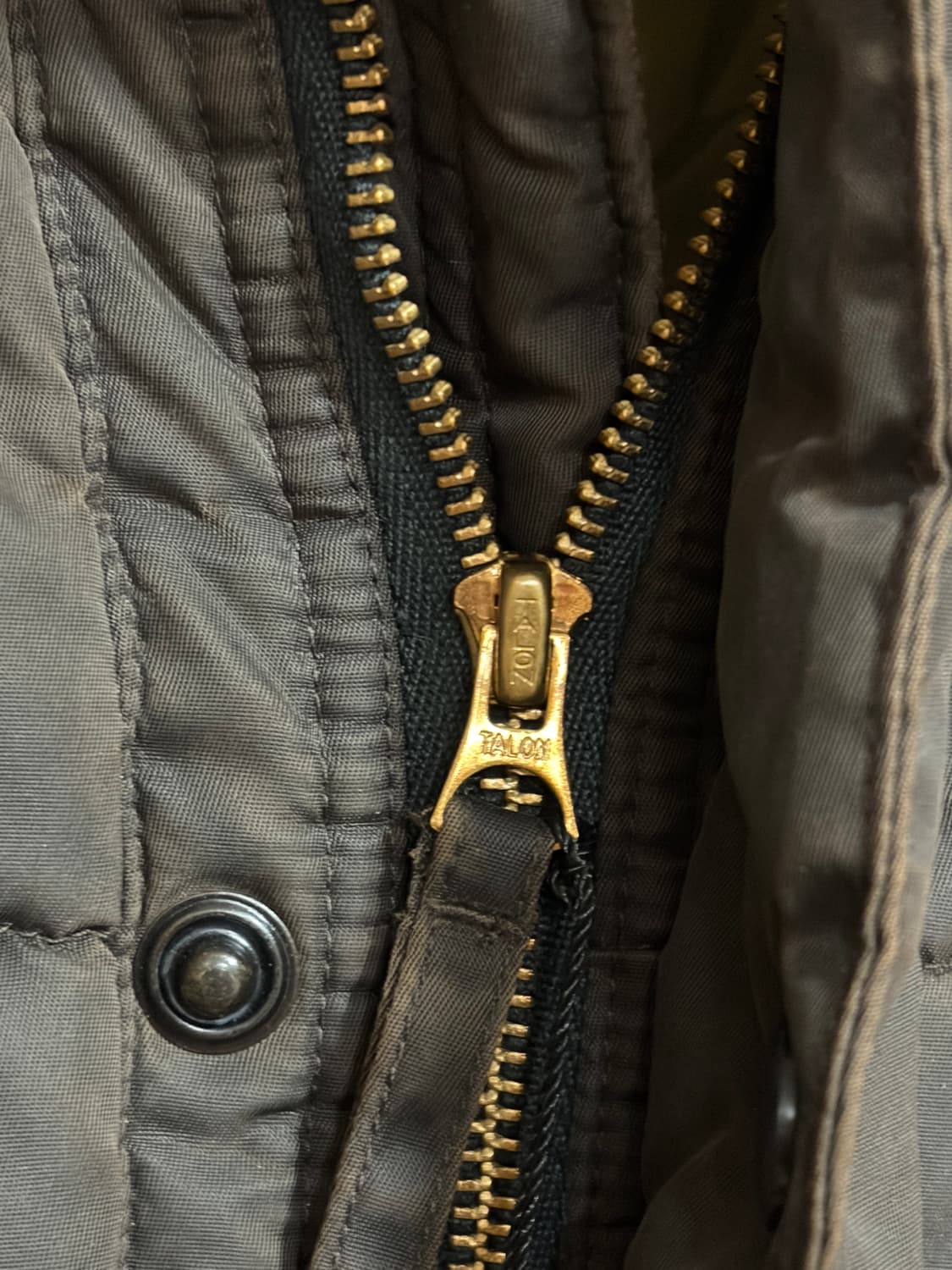 (M) RRL 코튼 트윌 파카 패딩 카라코람 더블알엘 상품이미지5