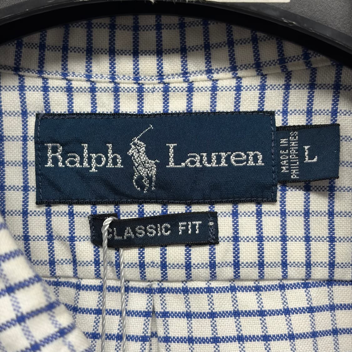 폴로 랄프로렌 체크 반팔 셔츠 상품이미지4