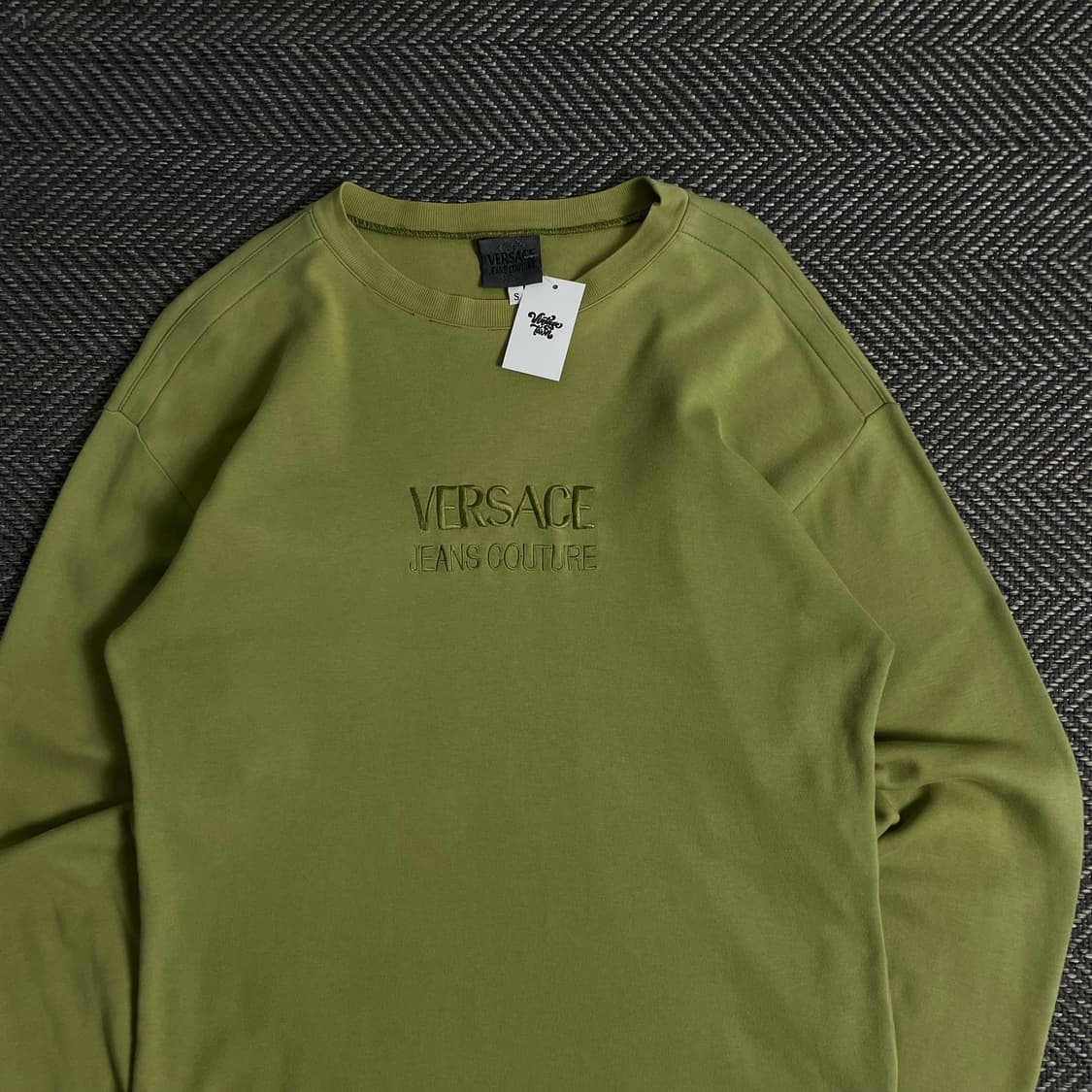 90s 베르사체 메두사 빅로고 아카이브 롱슬리브y 3361 상품이미지4