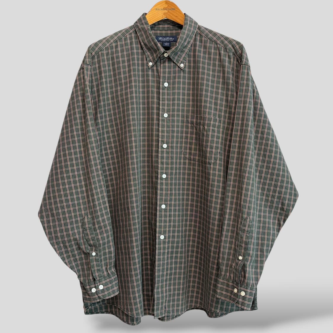 (XL)브룩스브라더스 체크 셔츠 상품이미지1