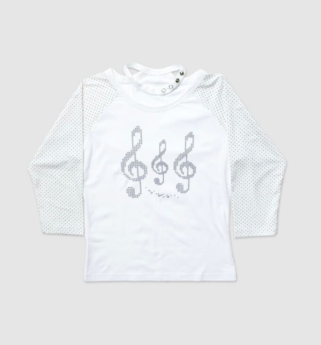 인앤양인하모니 멜로디 티셔츠 화이트 상품이미지1