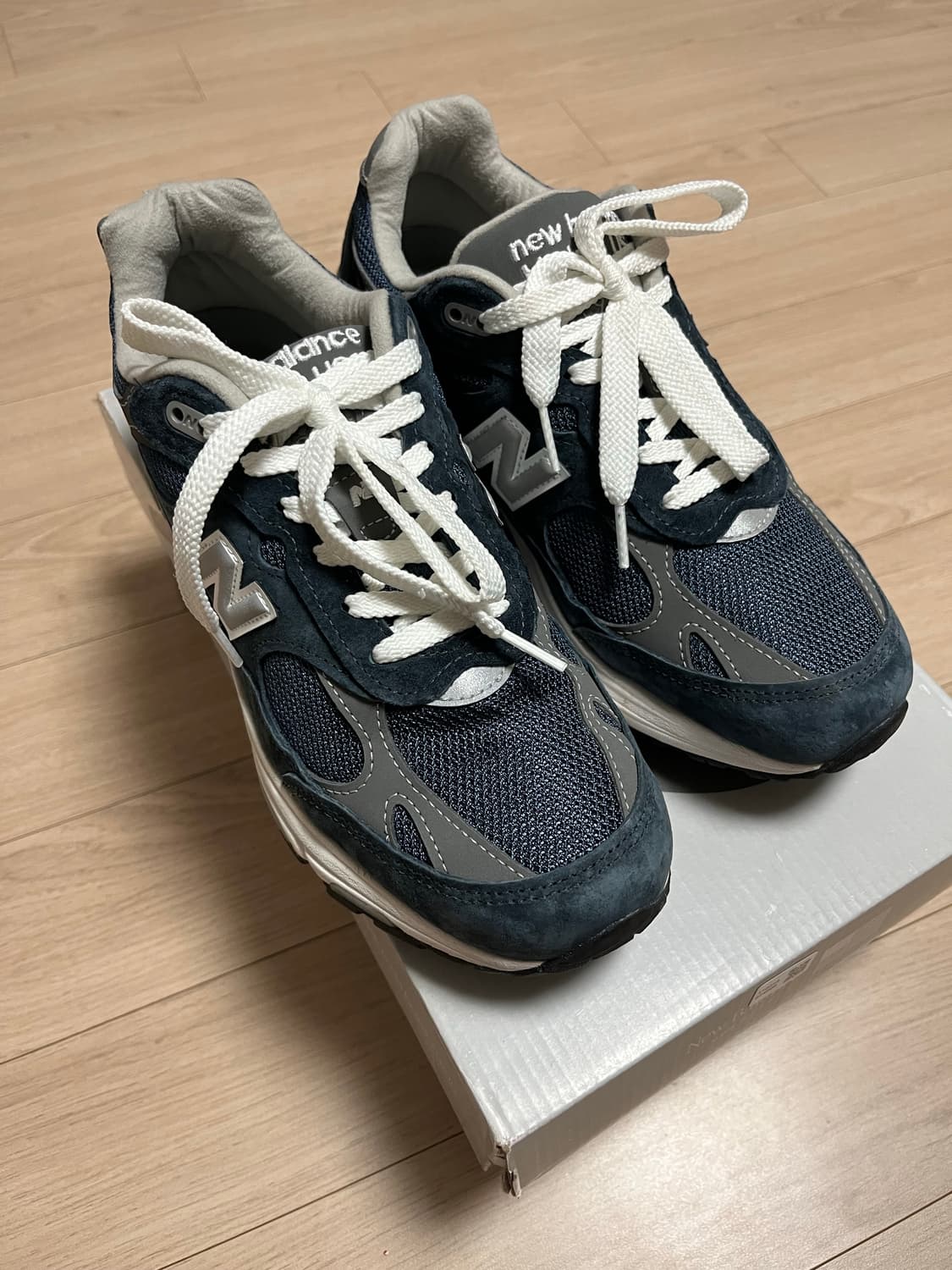 뉴발란스 993 네이비 260 5회착 상품이미지2