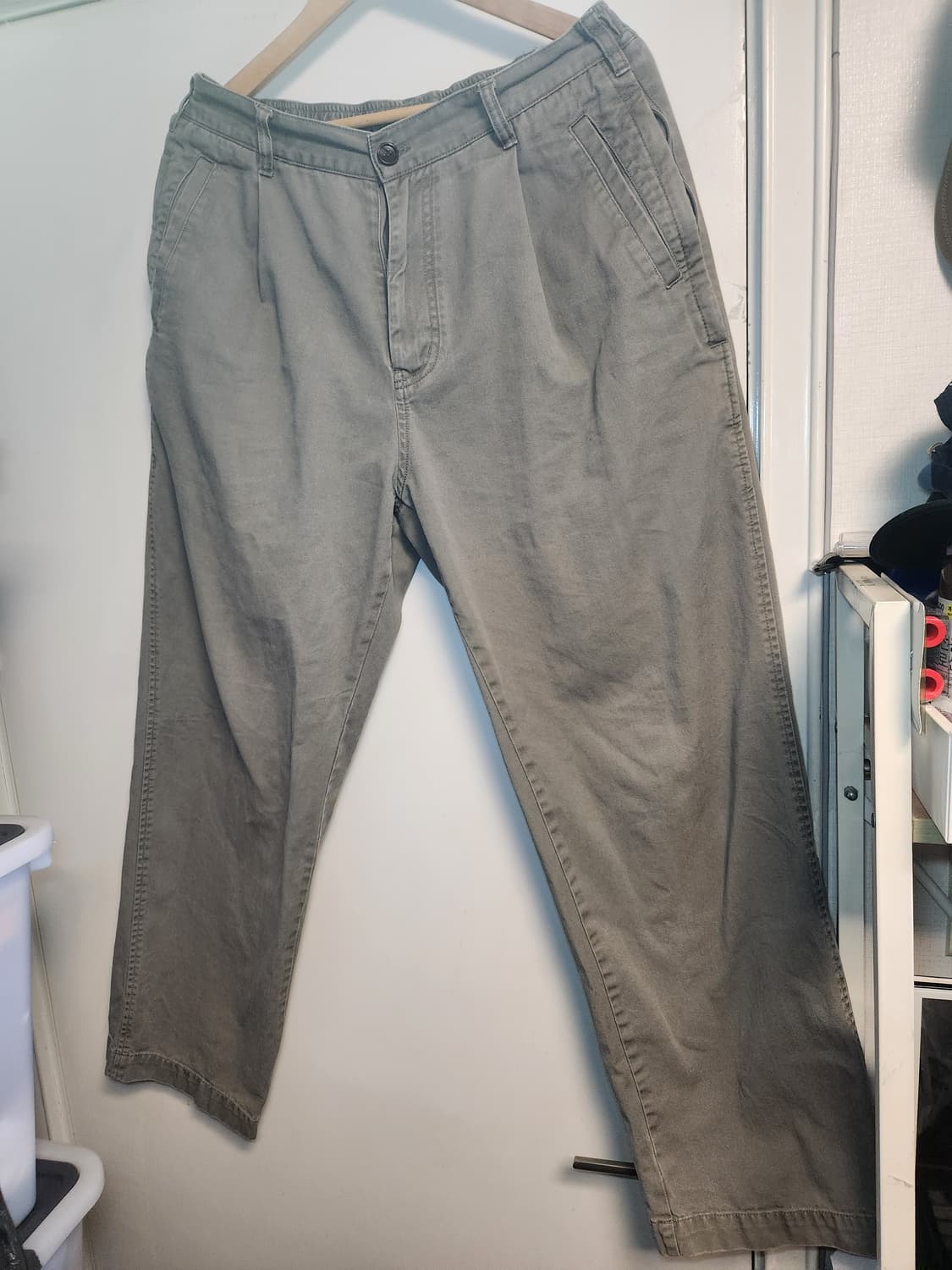 에스피오나지 스케이터 치노 팬츠 다크 베이지 XL 상품이미지2