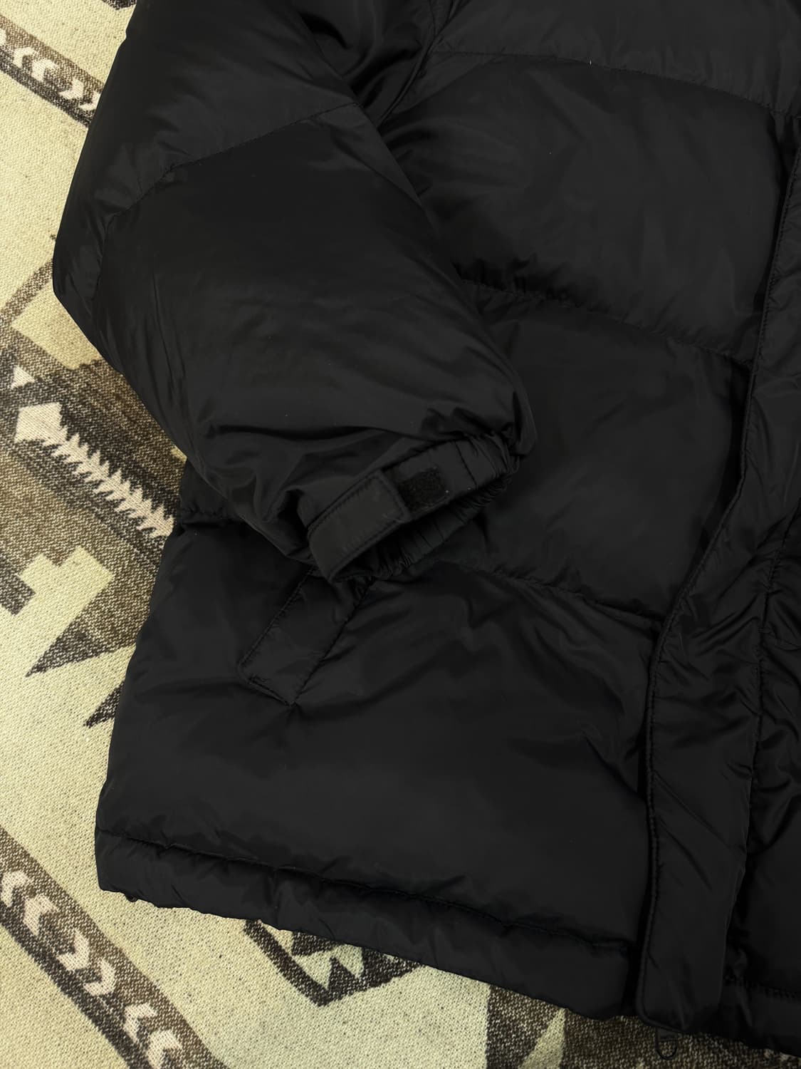 마리떼프랑소와저버 클래식 로고 패딩 블랙 상품이미지8