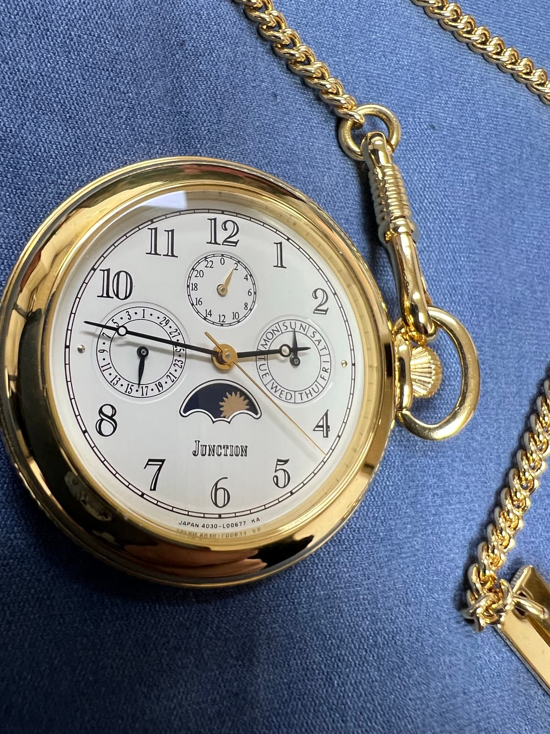 시티즌 JUNCTION 문페이즈 회중시계 상품이미지3