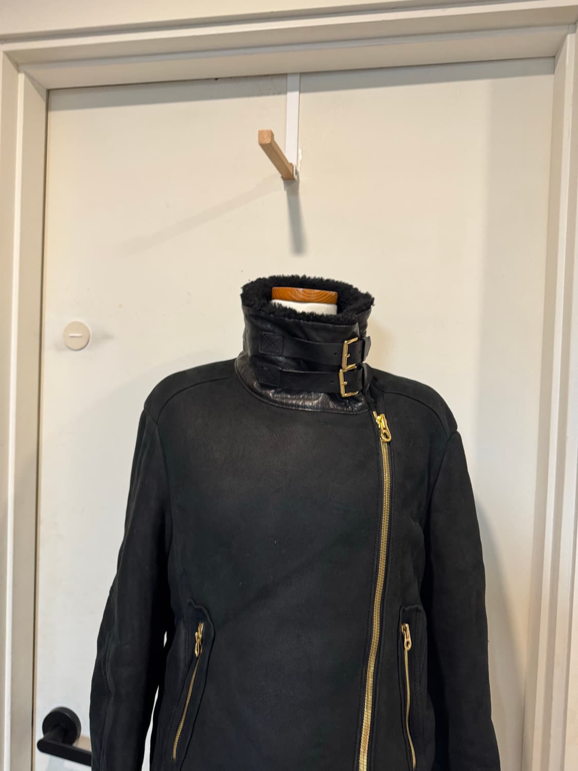 한섬 버드바이쥬시꾸뛰르 양 무스탕 상품이미지2