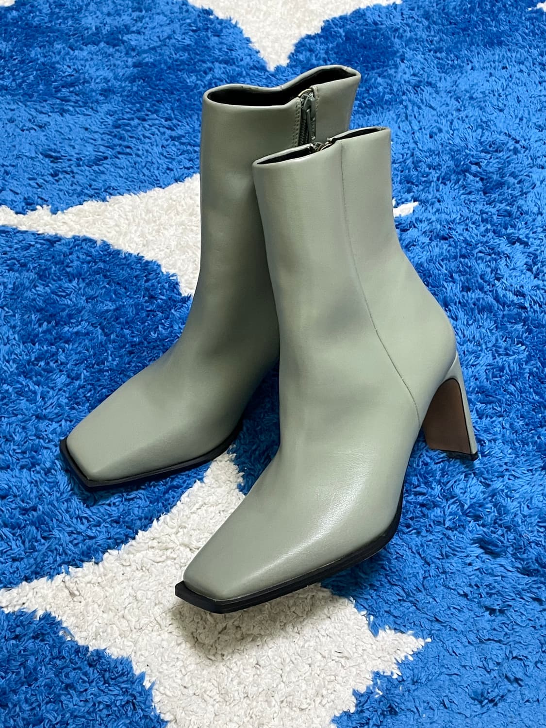 아소스 세이지 그린 앵클 부츠 상품이미지1