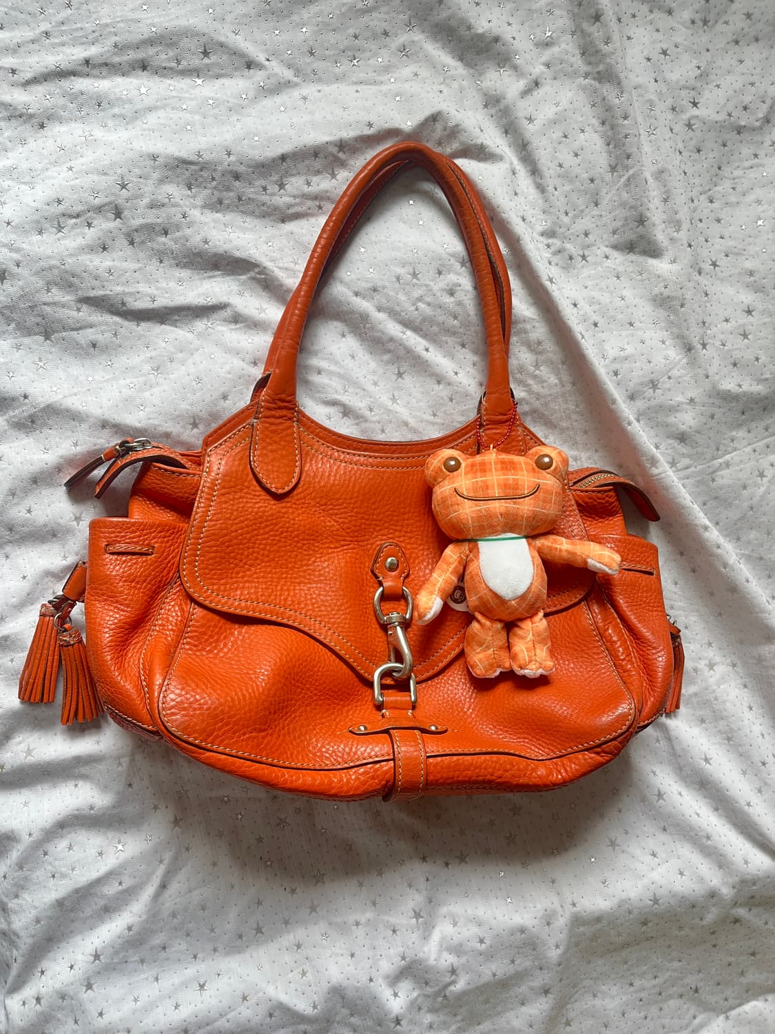 🍊오렌지 버클 핸드백 상품이미지4