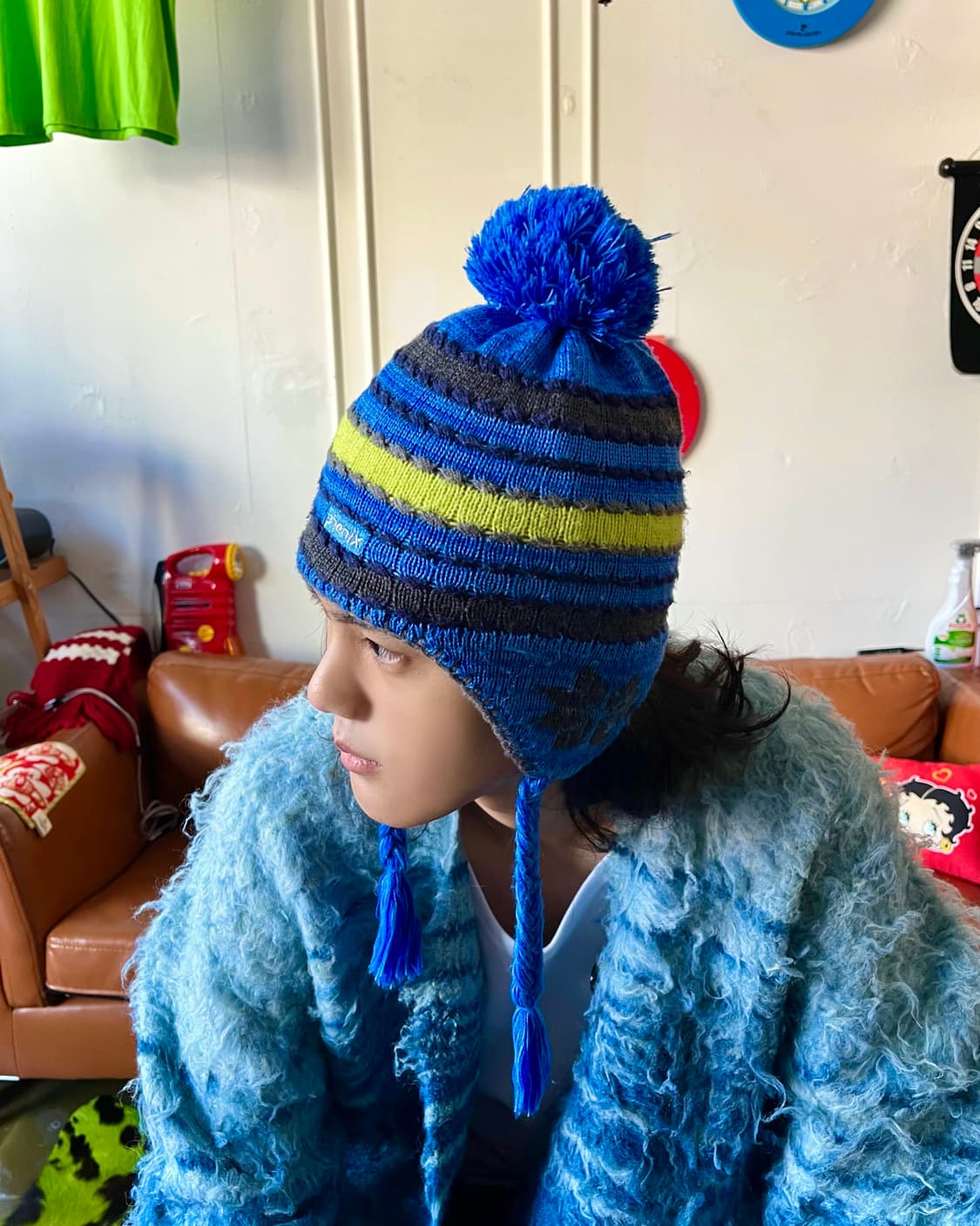 Phenix Japan Ear-Flap Knit Beanie 상품이미지2