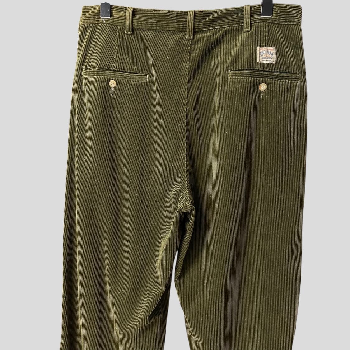 (34)90s 폴로랄프로렌 투턱 코듀로이 팬츠 USA 상품이미지6