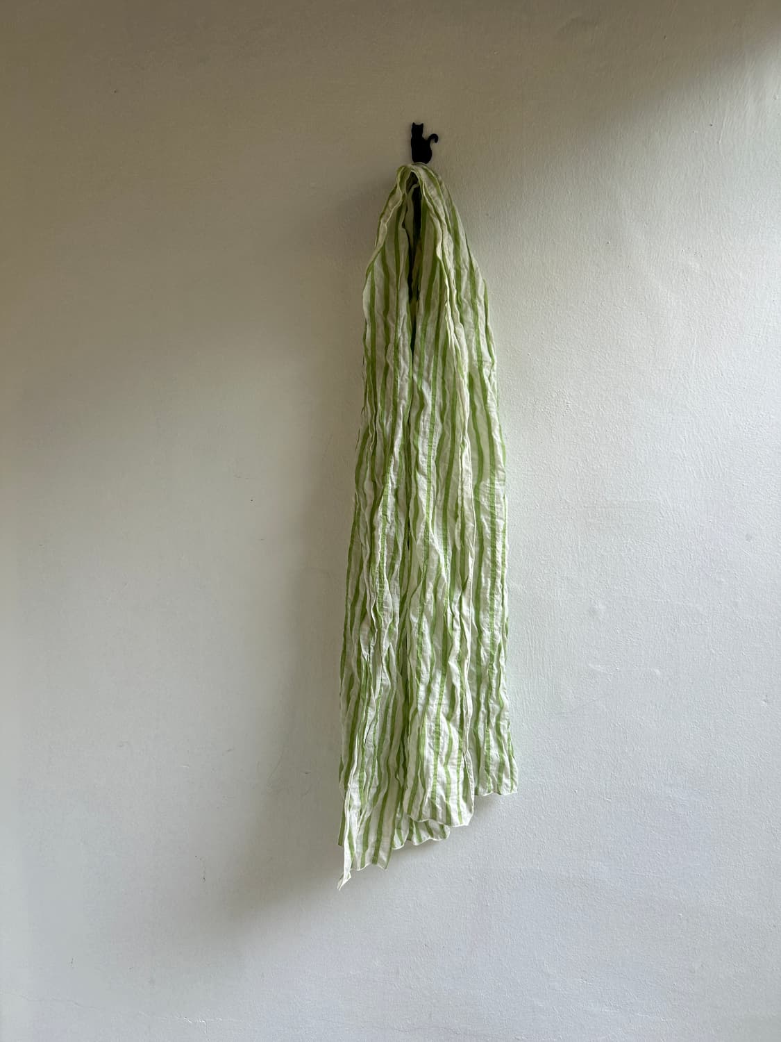 그린 스트라이프 스카프  상품이미지1