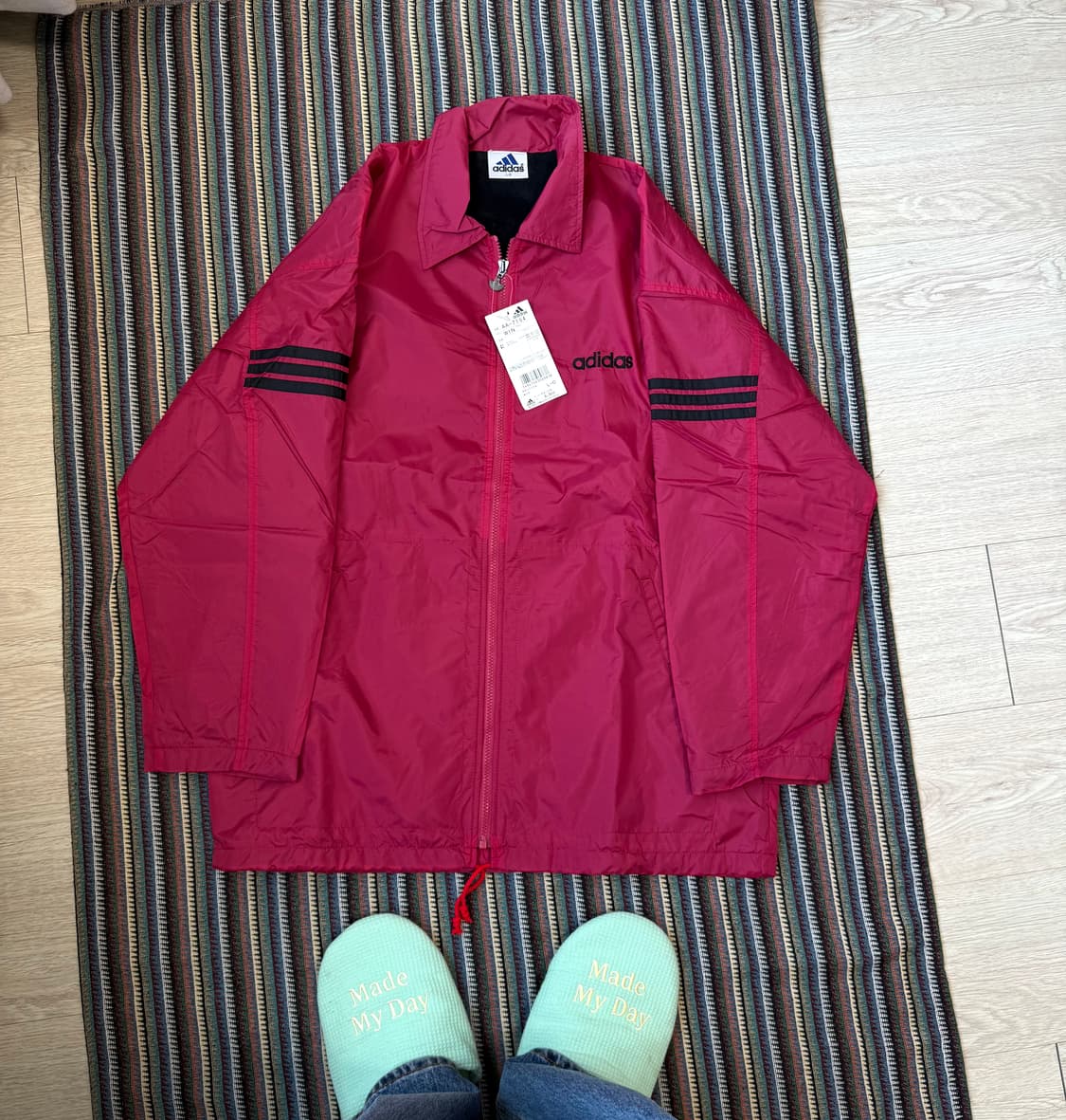 90s 아디다스 데드스탁 바람막이 상품이미지2