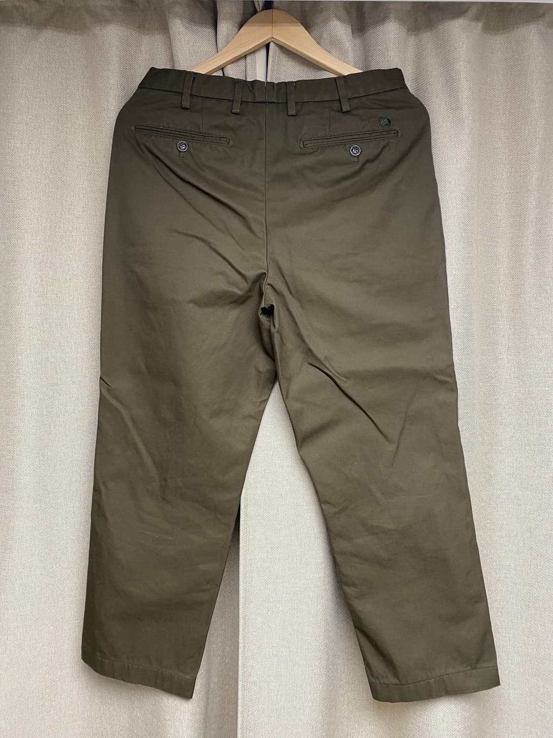[30] 바스통 603 치노팬츠 올리브(필드드랩) (기장 수선) 상품이미지3