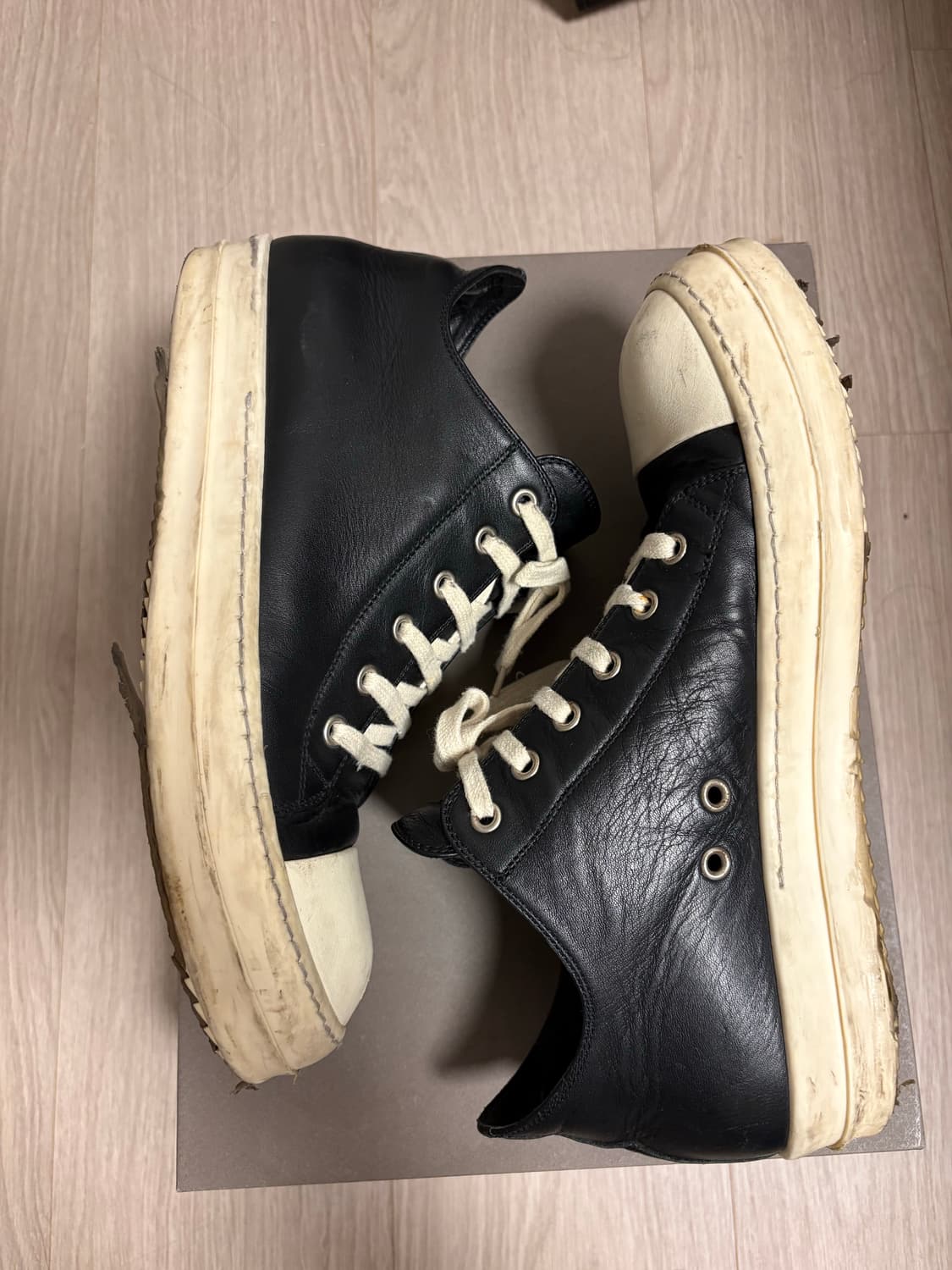 릭오웬스 lpo 라몬즈 로우 41.5 상품이미지1